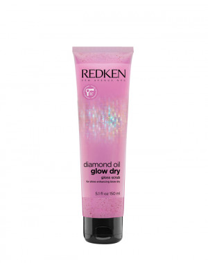 Redken diamond oil glow dry gloss scrub pre-shampoo 150 ml
